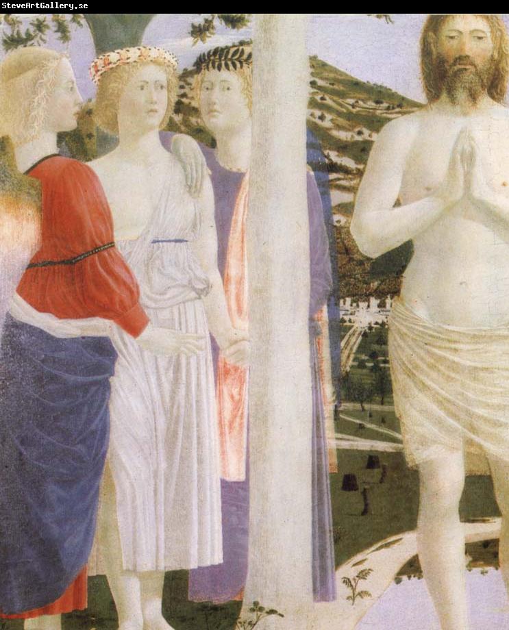 Piero della Francesca Detail of  Baptism of Christ